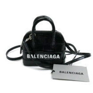 Balenciaga Ville Top Hand Shoulder Bag Black